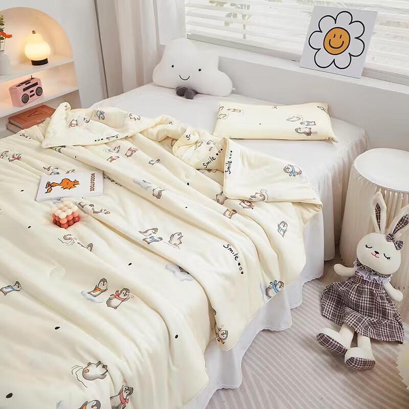 

Children s Happy Penguin Summer Blanket