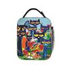 Pete The Cat I Love My White Shoes Cool Lunch Bag Travel Lunch Box For Men Thermal Lunch Bags Oxford Portable Cooler Bag