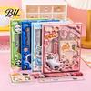 Classroom Stationery Essentials 6Pcs Cartoon Gift Set for Kids Back To School Pencil Kit Children Supplies In Box Elementary Student with Eraser Ruler