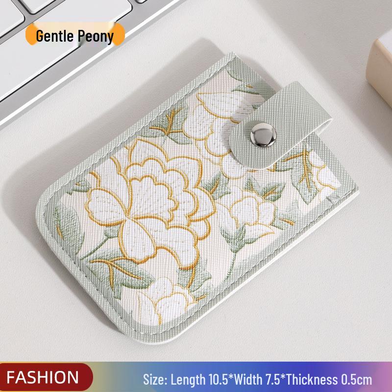 Stylish Multi-Slot Cartoon ID Card Holder - Large Capacity, Slim Design