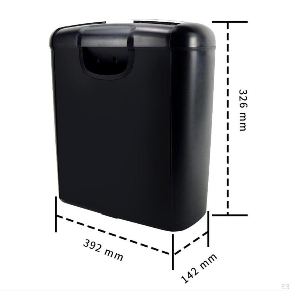 6Sheet Paper Shredder Mini Silent A4 Office 10L Capacity