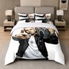 3Pcs Bed Set,Eminem 1 Duvet Cover and 2 Pillowcases, Printed Bedding Decor For Guest Room