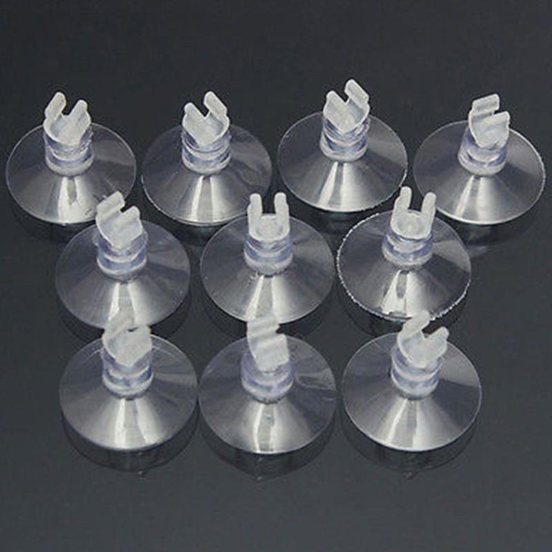 10 Aquarium Fish Tank Suction Cup Sucker Holders For Air Line Tube Hose Pump