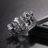 Fashion Classic Retro Crown King Fashion Punk Simple Ring For Men Women's Party Charm Accessories Decoration Gift Creative