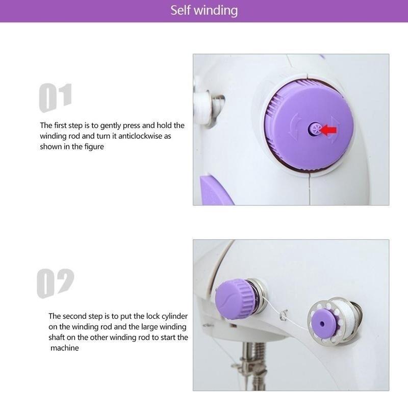 Mini Desktop Household Professional Sewing Equipment Electric Small Multi Functional Tailoring Machine