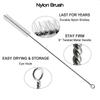Tubo di Raffreddamento Esterno per Distillatore Condensatore per Moonshine, Tubo di Raffreddamento in Acciaio Inossidabile per Birra Fatta in Casa, Vodka, Whisky, Vino, Alcol