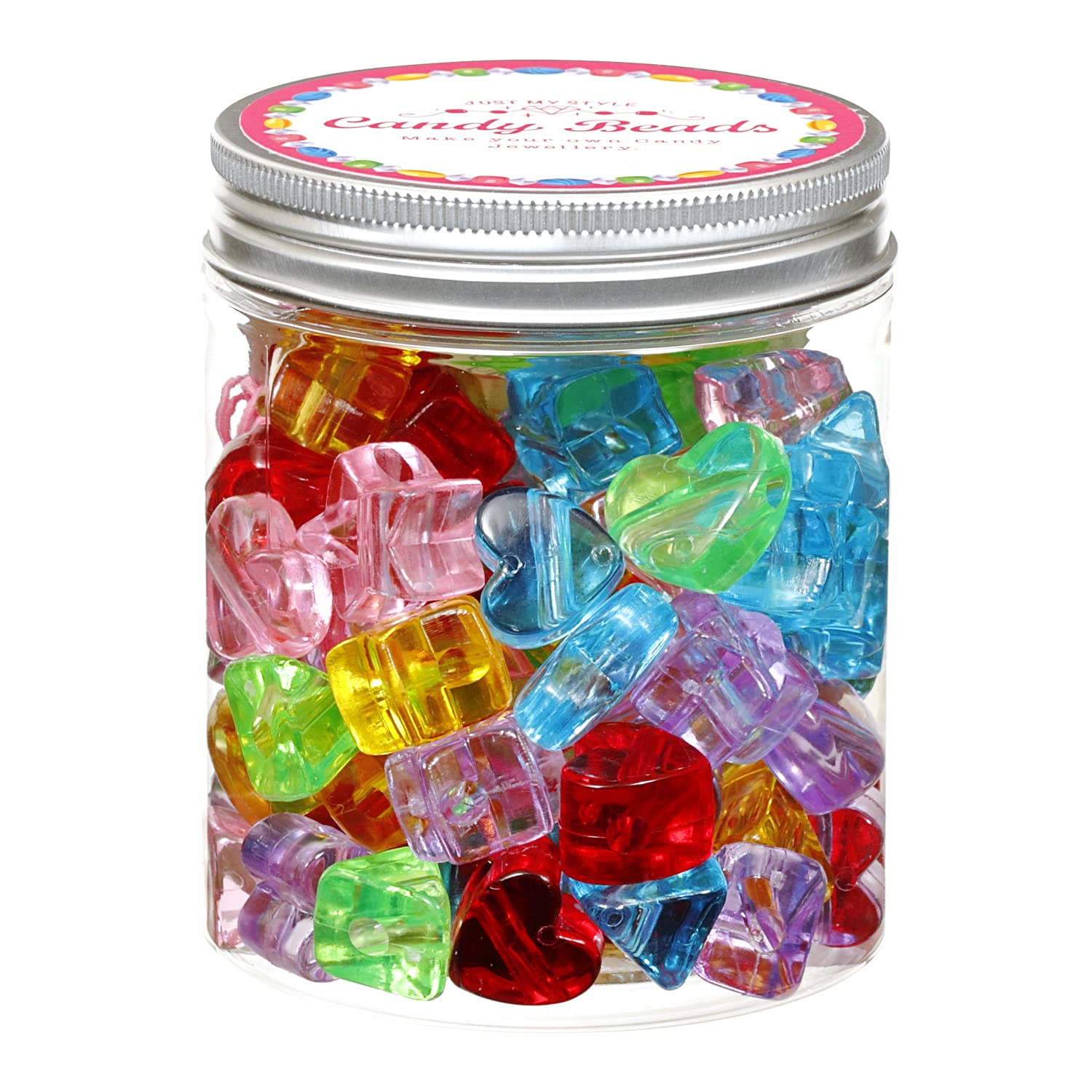 

Бусины Kawada Candy в форме сердца и звезды, крупные бусины CBC-06