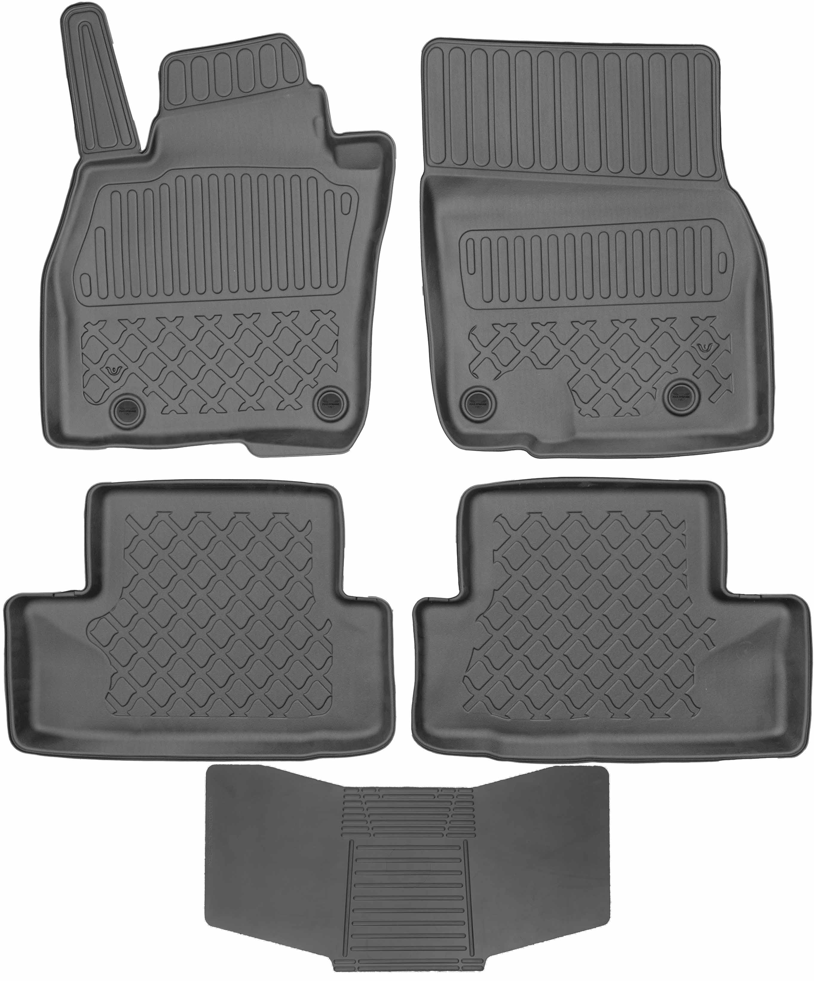 Vloermatten ARISTAR 603954 + AFDEKKING 251992 - Mazda CX-60 / CX-60 Plug-in Hybrid 08.2022- STOP. Monteer VLV Voorkant