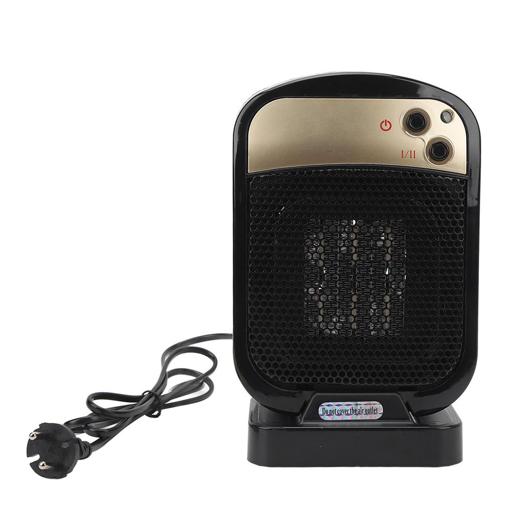 Portable Electric Space Heater 1200W Safe Quiet Ceramic Mini Personal Heater for Office Room Desk Indoor Use