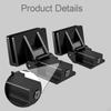 2x Turntable Dust Cover Hinge Vinyl Records Player High with Brush for Atlpw40WN