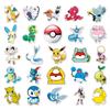 50/100pcs Cute And Charming Anime Pokemon Psyduck Stickers Adorable Cartoon Graffiti Decal DIY Phone Water Bottle Laptop Sticker designed for