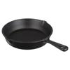 Nonstick Cast Iron Skillet Durable Oven Safe Cookware Pre-Seasoned Helper Handle Easy Clean Cooking Suitable Induction Gas
