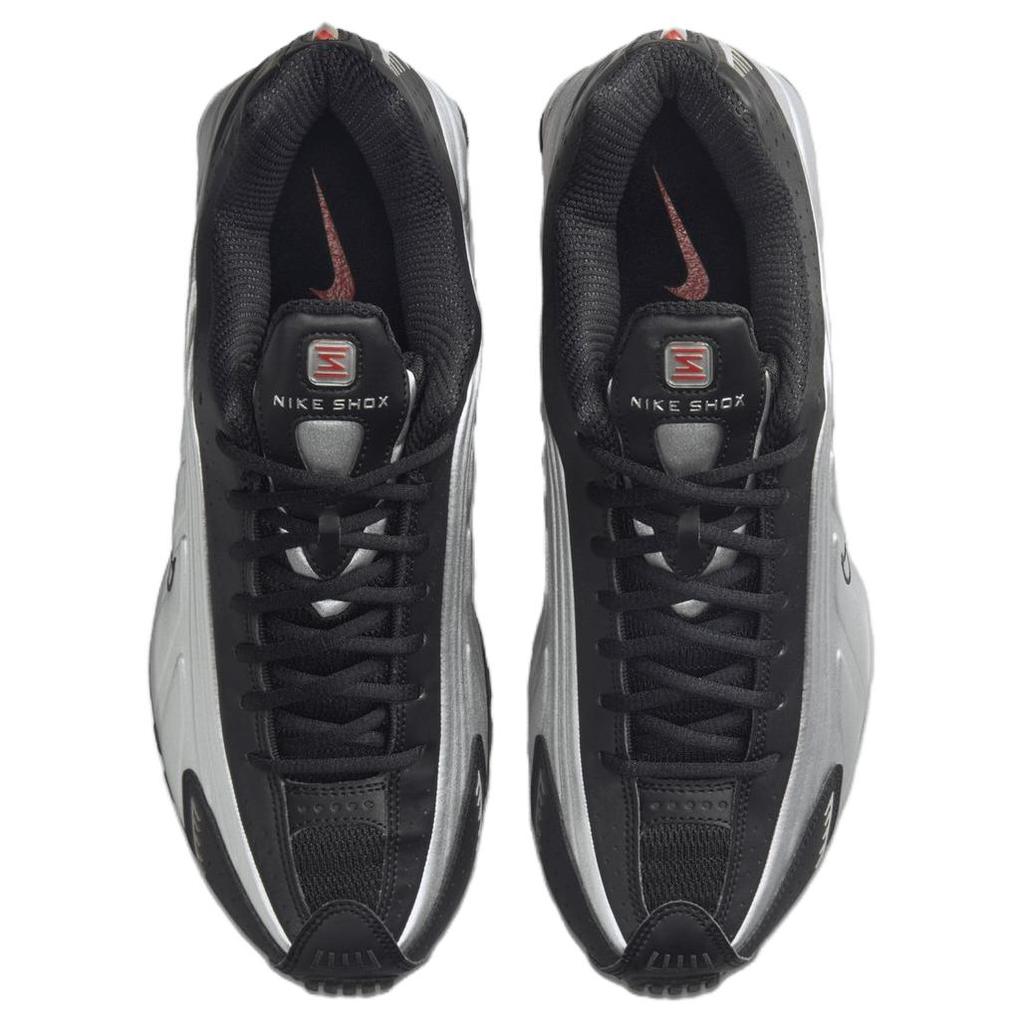 Nike Shox R4 Black Metallic Silver 2025 Sneakers HQ1988-002