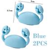 2PCS Cartoon Crab Cable Organizer Desk Self-Adhesive Data Cable Clip Phone Charging Cable Holder Home Office Cable Manager