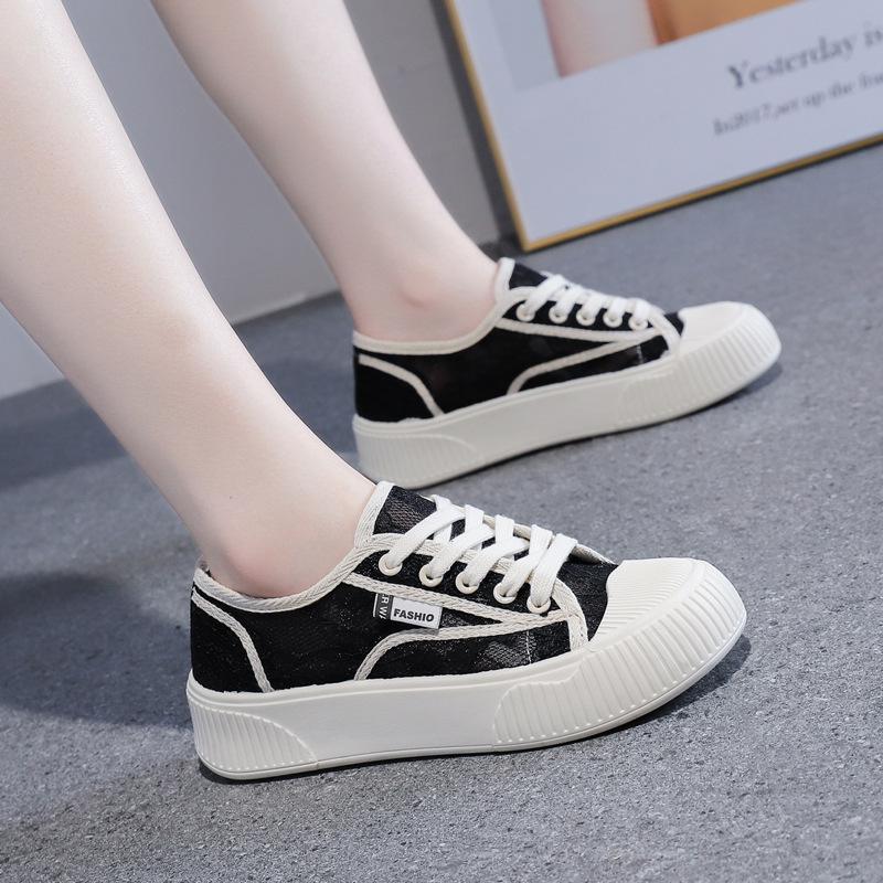 [Clearance] Little white shoes women's 2025 new summer women's shoes versatile Internet celebrities casual breathable explosion mesh thick sole