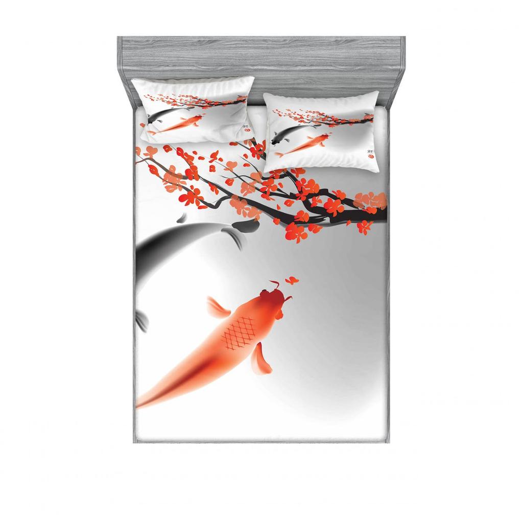 Periodic Table Pattern Sheet Three-Piece Digital Printing Bedding Sheet Three-Piece Sheet Children Adults