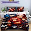 3pcs Duvet Cover Set (1*Duvet Cover + 2*Pillowcase, Without Core), Jujutsu Kaisen Print Bedding Set, Bedroom Decor, All‑Season, Birthday Gift
