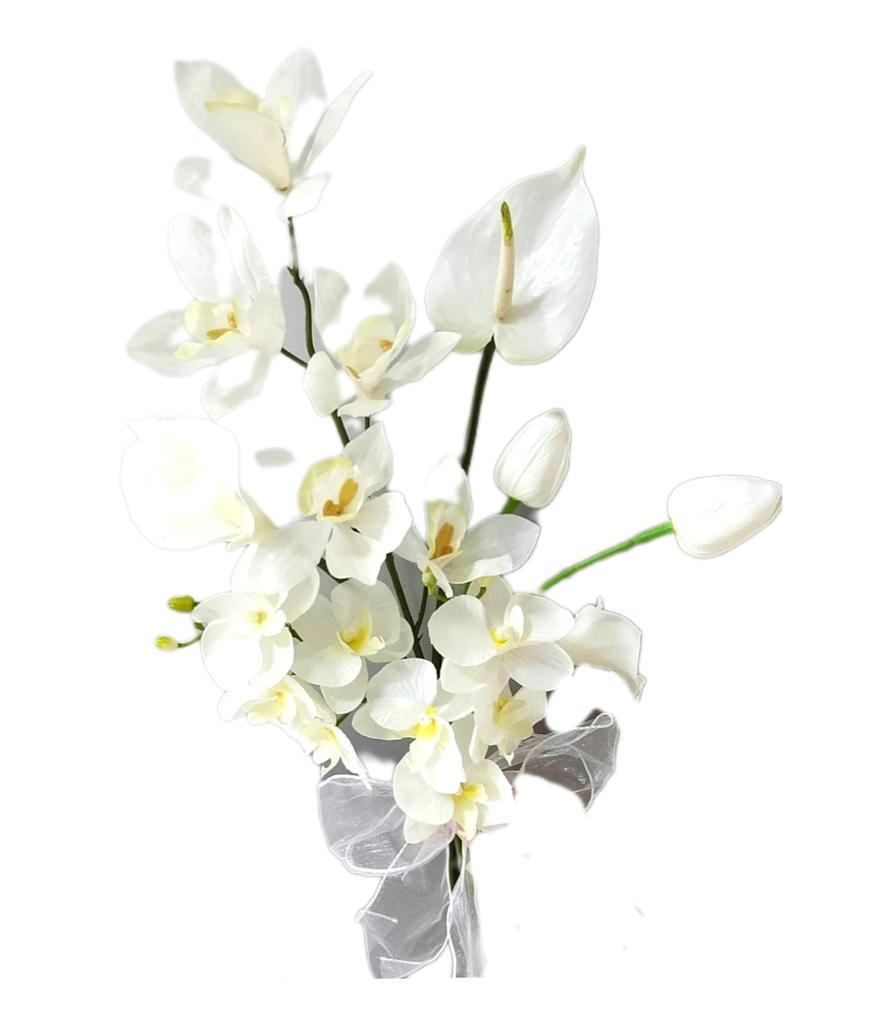 artificial flower hair boutonniere Wedding ceremony Kimono Japanese dress compatible Headdress hair ornament with hair pin 68f [High-quality