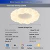 Nordic Modern Minimalist Cream Bubble Ceiling Light for Master Bedroom