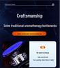 Solar Rotating Football Aromatherapy Ornament for Car Interior - Summer Fragrance Collection