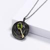Time Gem Necklace Jewelry European and N Crystal Pendant Vintage Sweater Chain