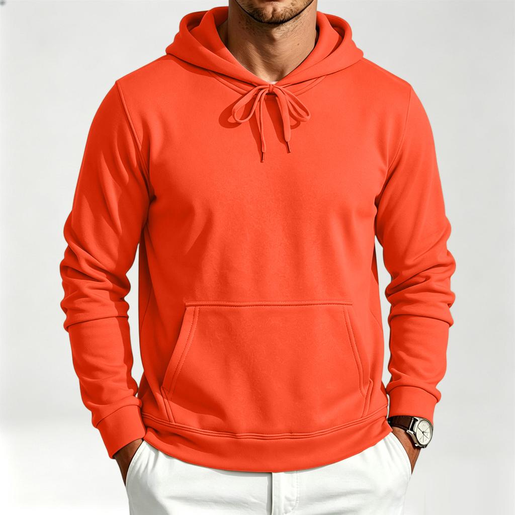 Herren Kapuzenpullover Langarm Lässiger Pullover Sweatshirt für den Alltag