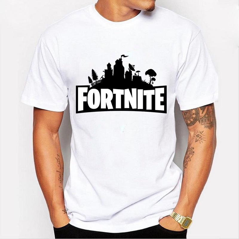 Fortnite Men Faddish Women Shirt Tshirt Leisure Short Sleeve Clothes Mens