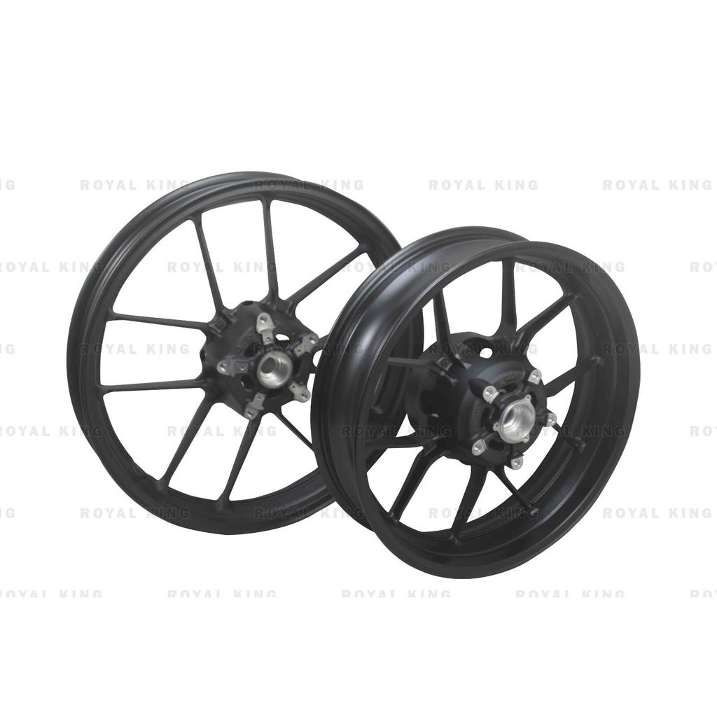 Front & Rear Black "Wheel Fit For Suzuki V-Strom SX 250"