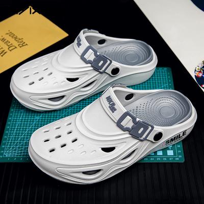 Summer Men'S Beach Clogs Sandals Outdoor Eva Soft Breathable Slippers Slides Men Casual Water Garden Shoes Male Outdoor Slippers