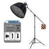 Dual-Color Temperature LED Photography Fill Light Kit