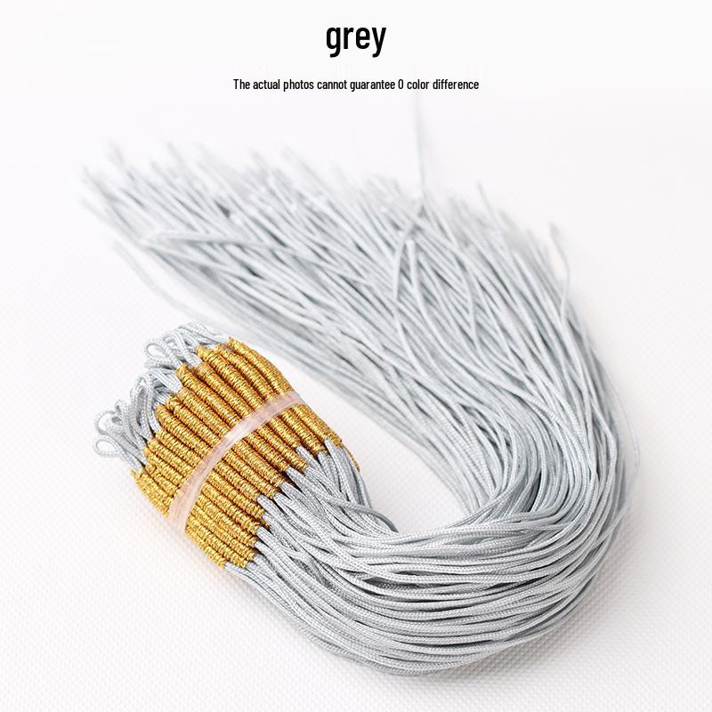 Hand-Woven Gold Wire Pull Ring Necklace & Bracelet Pendant with Movable Loop