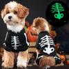Decorative Pet Skeleton Costumes Soft Pet Cosplay Costume Dog Halloween Clothes  Halloween