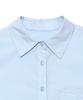 LEE Women Oversized Shirt Midi Dress Light Blue
