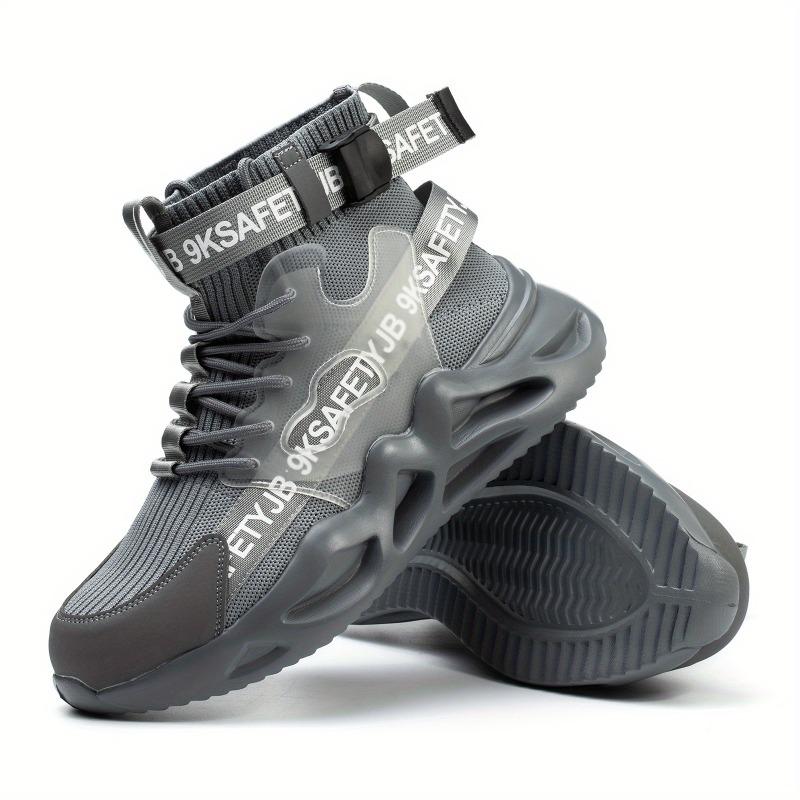 Unisex Steel Toe Boots Lightweight Comfortable Safety Work Shoes