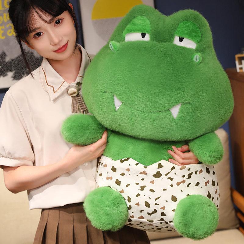 New Eggshell Dinosaur Doll Creative Plush Toys Little Dinosaur Dolls Children's Birthday Gift