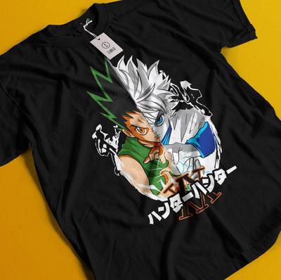Gon Shirt Hunter X Hunter HXH Hisoka Tshirt Killua Tee T-Shirt Meruem Kurapika