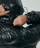 Sanro [Unisex] Light Down Padded Jacket - Glossy Black