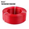 1 pereche cablu prelungitor panou solar roșu negru conector PV 12 AWG 5/10/20M