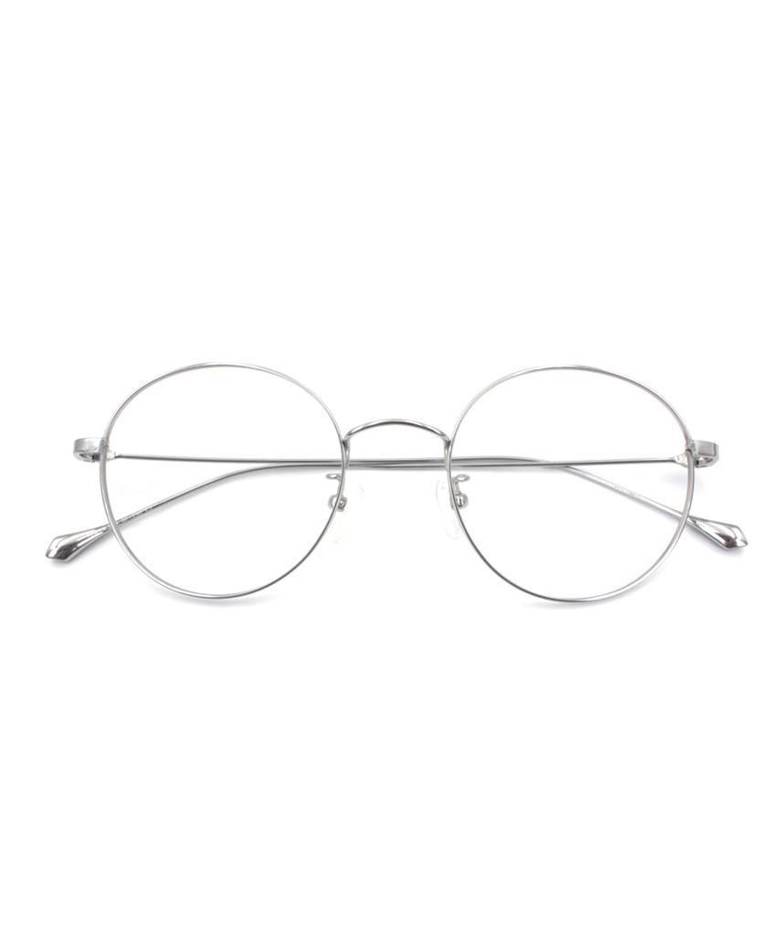Beullupaegtoli T30 Silver Glasses Blue Light Blocking Glasses