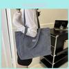 Cotton Shoulder Bag With Magnetic Closure For Daily Casual Use