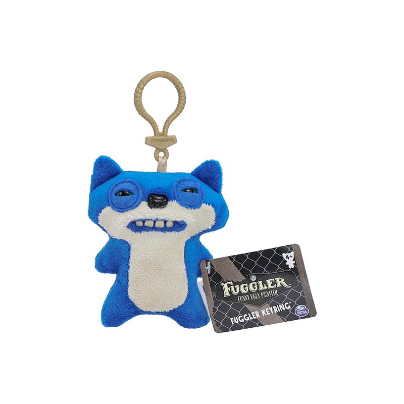 10cm Fuggler Cute Tooth Monster Funk Tooth Treasure Plush Keyrings Kawaii Mini Series Baby Funny Plush Doll Ornament