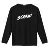 Scram T Shirt vintage Washed designer clothes Top For Everyday Wear Slightly Breathable Stylish Stretched Soft Comfortable
