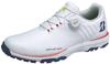 Bridgestone Zero Spike BITER Lite SH2505 Men's Spikeless Golf Shoes, White/Orange, Size 27.5cm, 3E