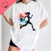 Casual Loose Cotton Oneck Sport T Shirt Run Fit Running Classics  Graphic T Shirts Unisex Women Streetwear Clothes