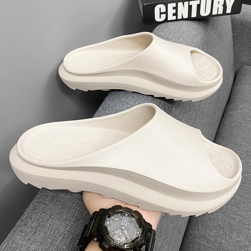 Men Beach Slippers Couple Shoes Men Summer Slippers Outdoor Beach Sandals Women Soft Non-slip Slippers Indoor Shower Flip Flops