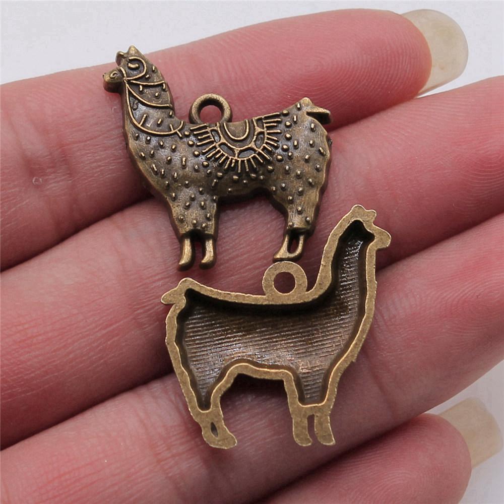 Charms Pig Sheep Cow Rabbit Pendants Wedding Jewelry Findings QC099