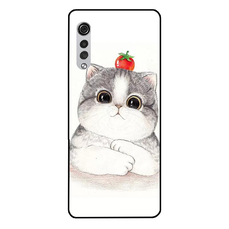 Para Capa LG Velvet Mármore Silicone Macio Capa Traseira para Celular LG Velvet 5G UW Para Capas LG Velvet 2 Pro / Velvet2 Pro Coque