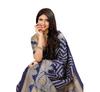 TreegoArt Fashion Women's Kalamkari Art Silk Bollywood Style Saree With Unstitched Blouse Piece - Pack Of 1