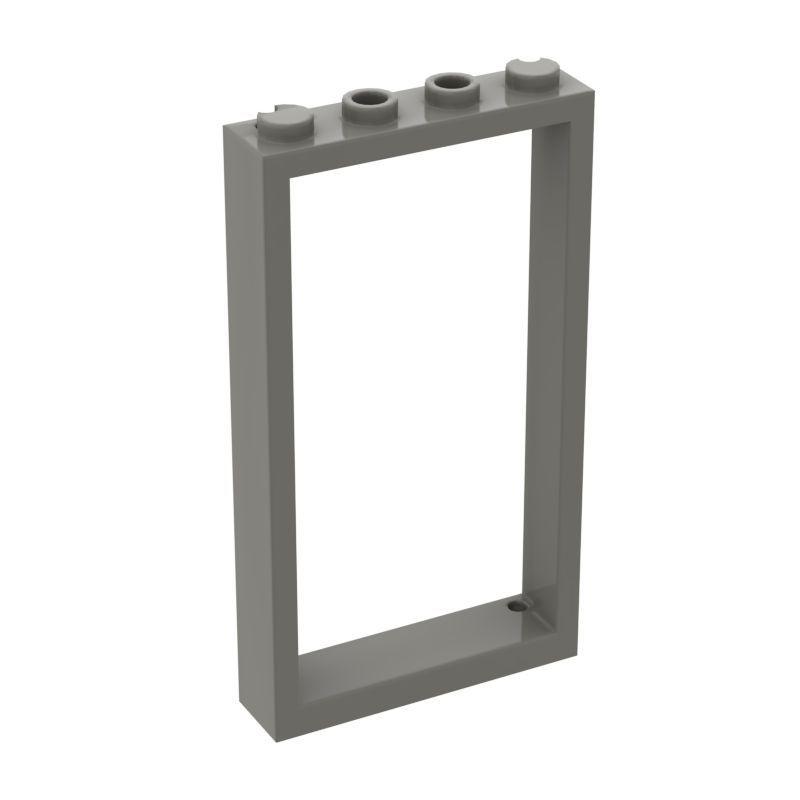 10 Peças 60596 30179 Moldura de Porta 1x4x6 Kit de Blocos de Construção Com 2 Furos Peças de Tijolos Quebra-Cabeça Ideia Brinquedos Presente de Aniversário de Criança Natal