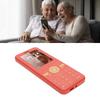 2G Phone   Slim 2.4 Inch Color Display Double SIM Double Standby Senior Mobile Phone with Flashlight Large Volume Big Buttons
